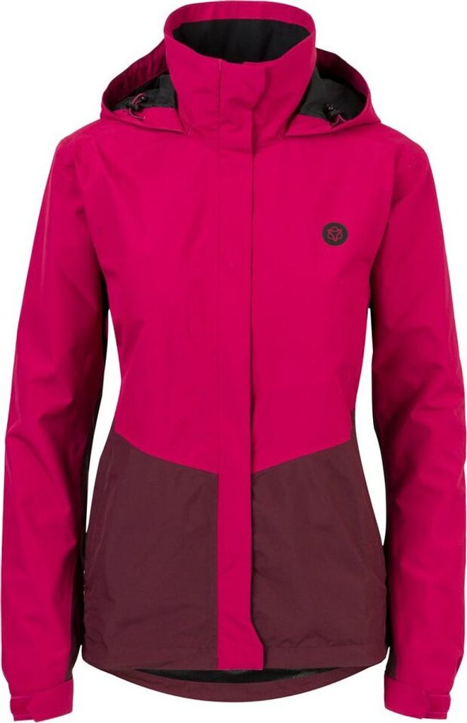 Agu Section Rain Essential Jacke Rosa S Frau Rosa S