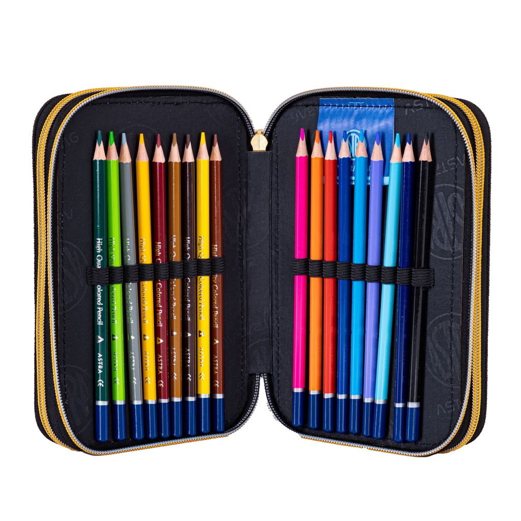 Goldkids St. Right XXL Federtasche Federmappe Federmäppchen 46-teilig