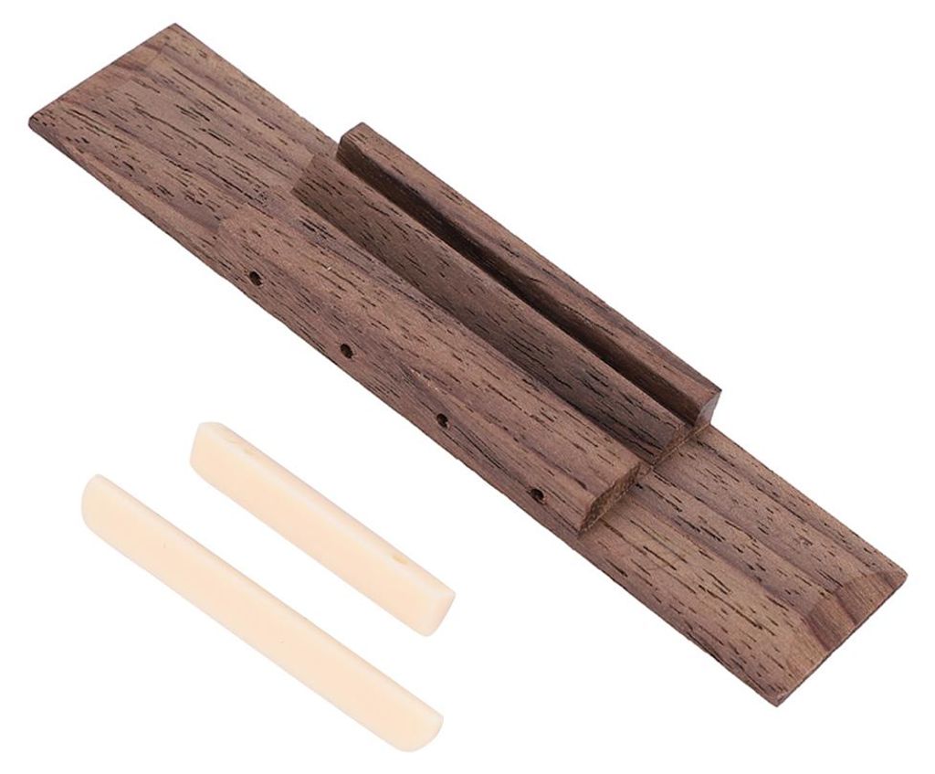 Ukulele-Steg, Sattel und Mutter aus Palisanderholz šC Ukulele-DIY- und Reparaturteile