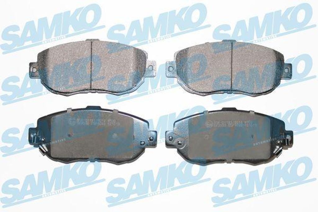 SAMKO Bremsbeläge Satz Vorne Bremsklötze für TOYOTA SUPRA (JZA80) 5SP1033