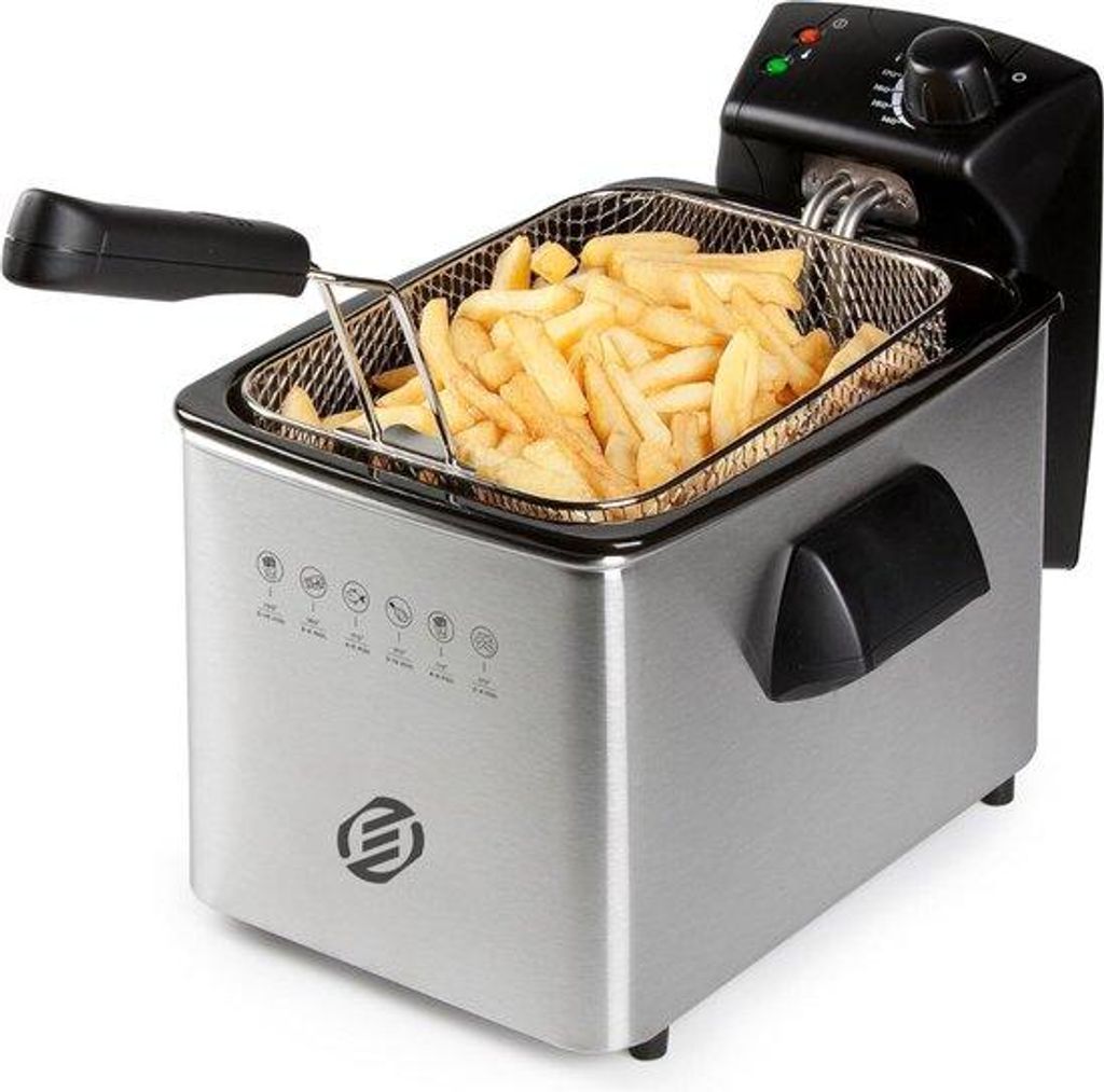 Doppelhaartopf 4 Liter - Topf - Dubbelhaartopf - Frittiergerät - Haartöpfe