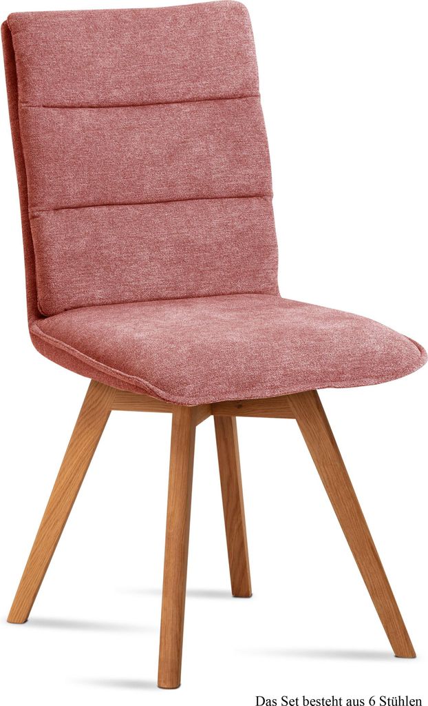Esszimmerstuhl (6er-Set) Dobra 47x92x60 Eiche Produktbild 
