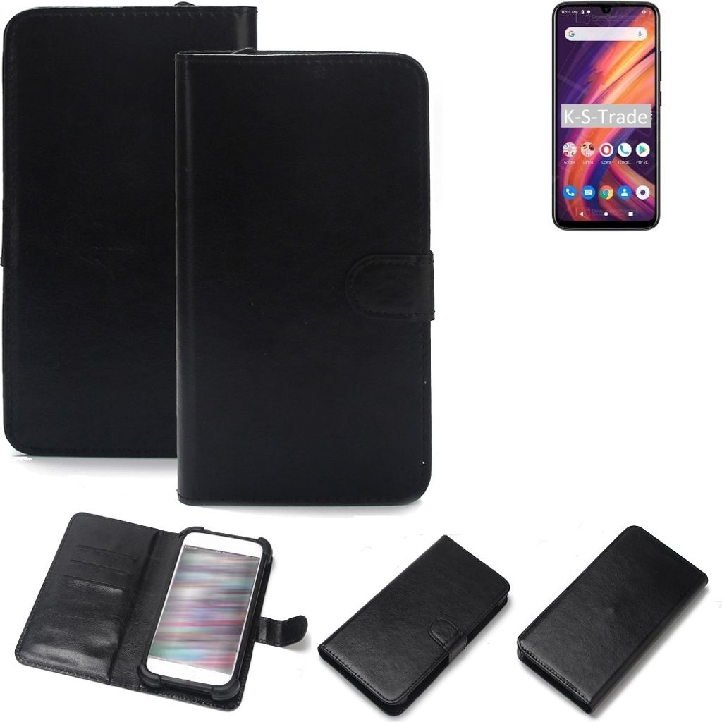 K-S-Trade Handyhülle Schutzhülle kompatibel mit Lenovo A7 Handy Schutz Hülle Handyhülle Bumper schwarz 1x