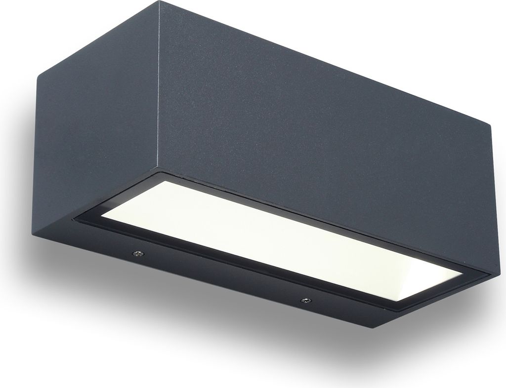 Applique da esterno a LED LUTEC 1 luce in fusione di Immagine del prodotto 