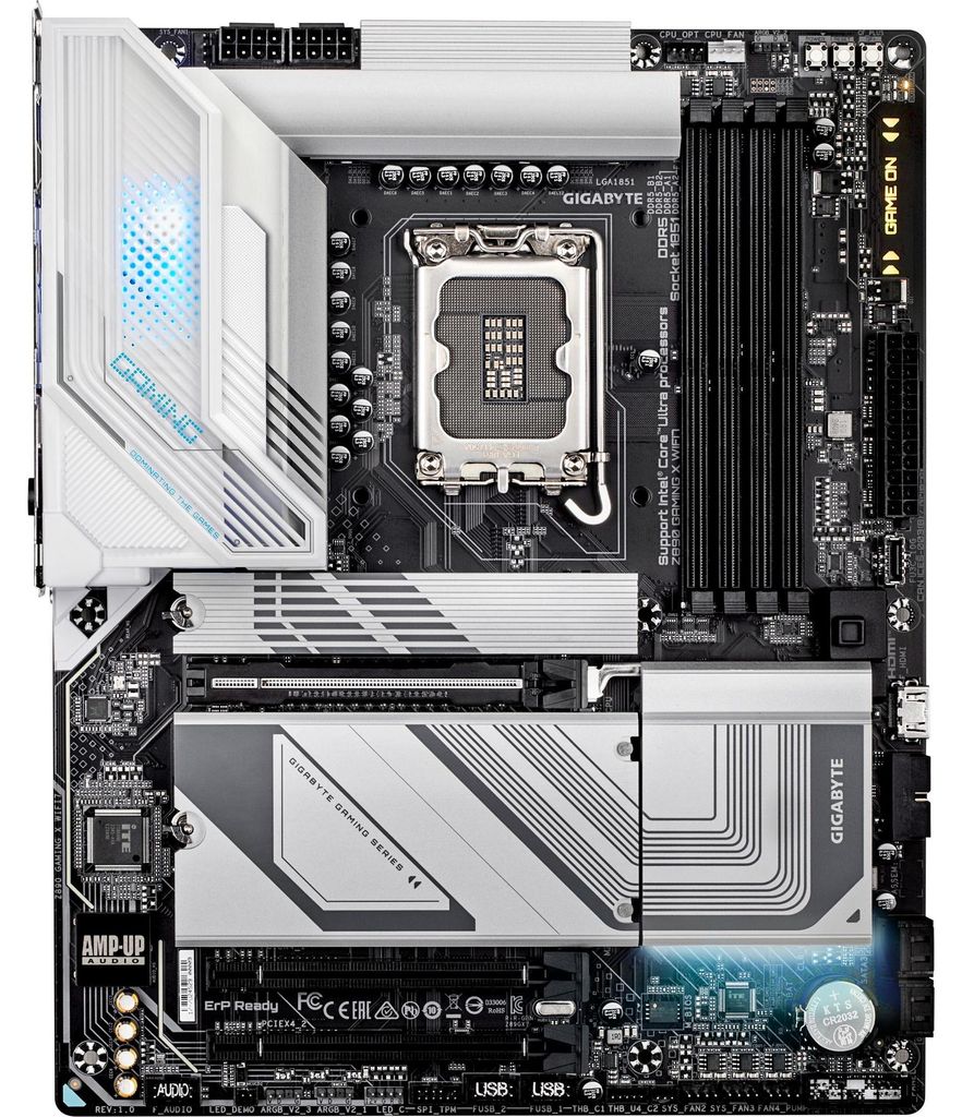 GIGABYTE Z890 GAMING X WIFI7 Mainboard - Unterstützt Intel Produktbild 