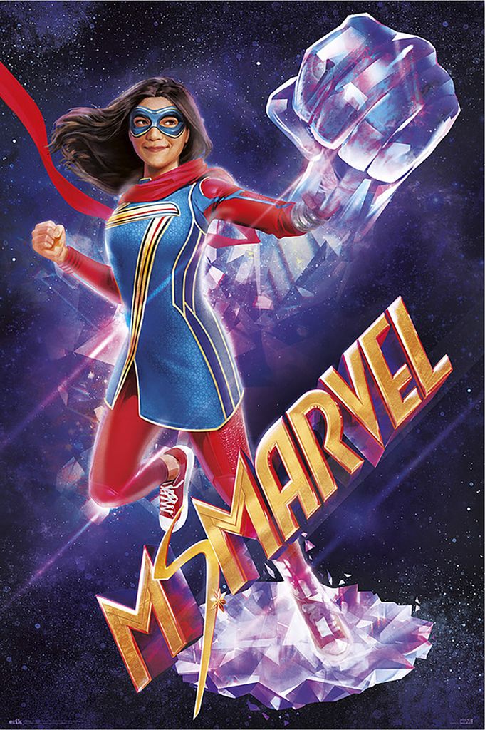 Poster marvel ms marvel super hero