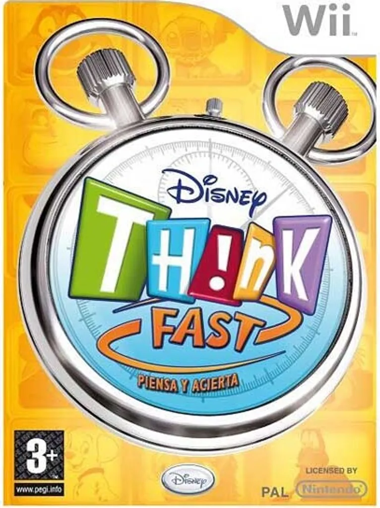 Giochi Nintendo Wii Disney Think Fast Selects PAL PAL