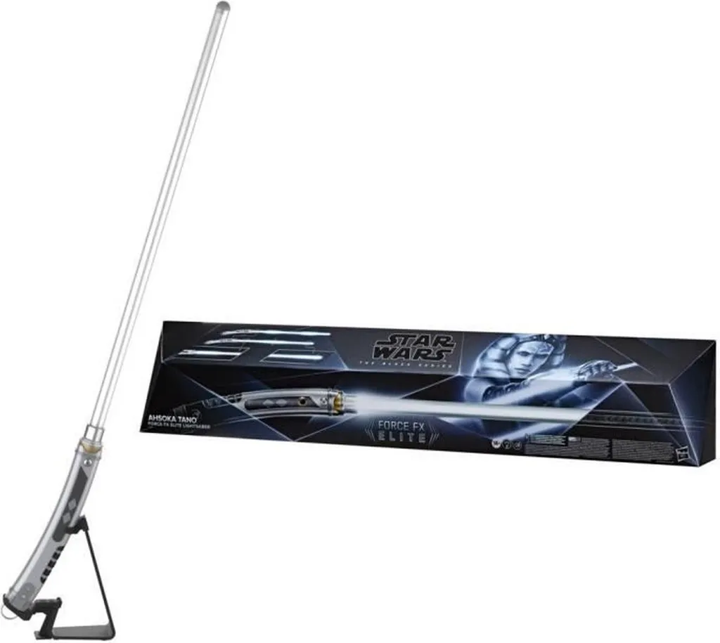 Sabre Laser Ahsoka Tano Réaliste : la Finition Black Series Force FX - 4