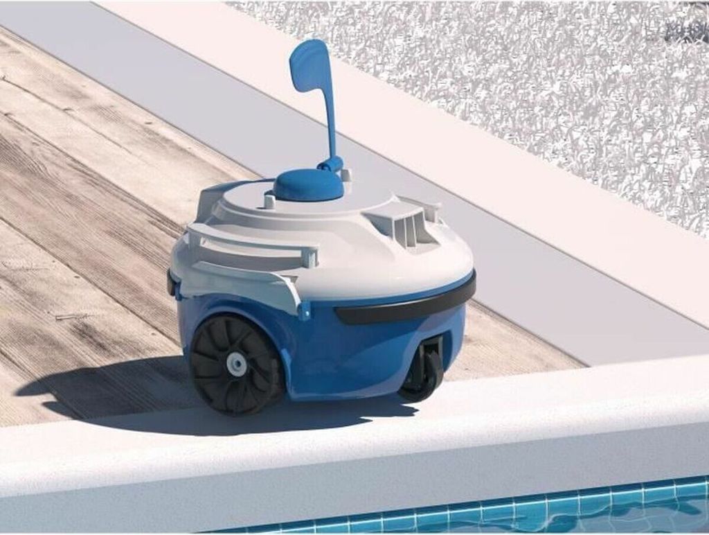 Bestway Guppy bazénový robot na batérie 26x26x18 cm bielo Obrázok produktu 3