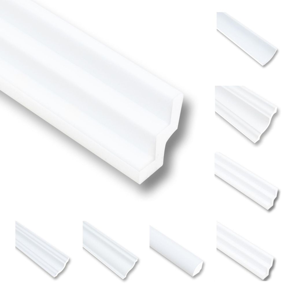 20 Meter Deckenleisten Styropor XPS Stuckleisten Produktbild 