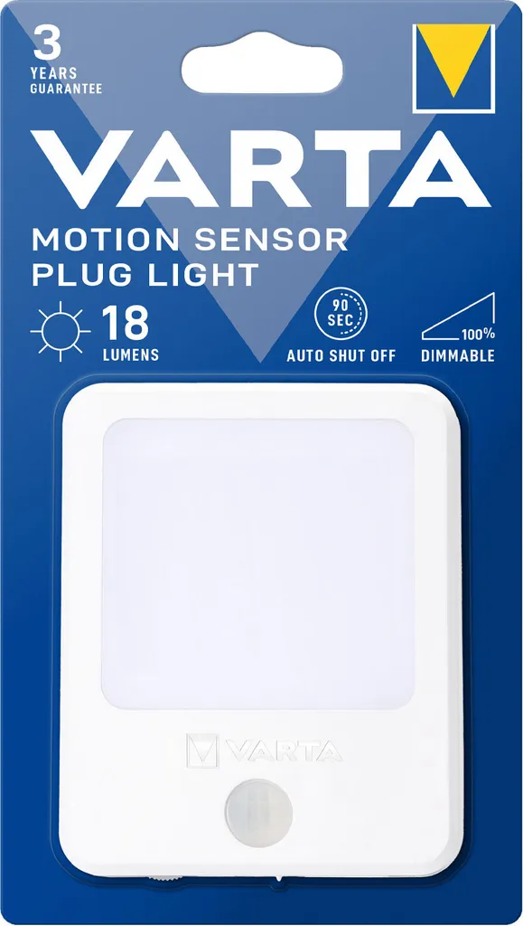 Luce Orientamento VARTA 18624101401: Design Bianco e Sensore Motion