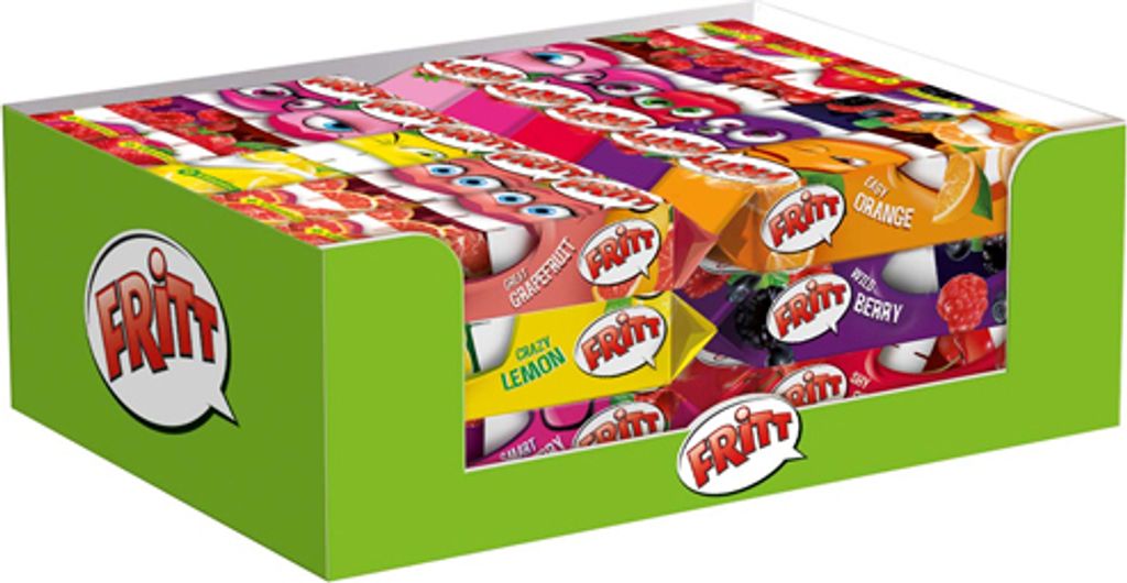 Fritt - Kaubonbon-Streifen Frucht - 30er Produktbild 