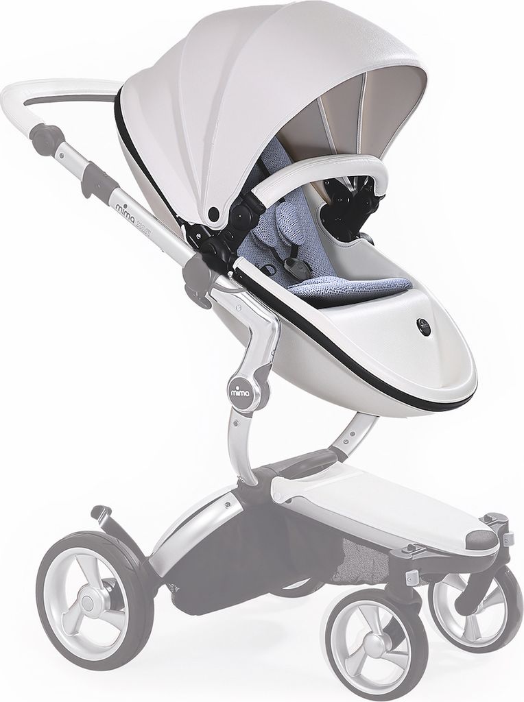 Mima Xari 2-en-1 siège et baignoire, couleur:Snow White Image du produit 