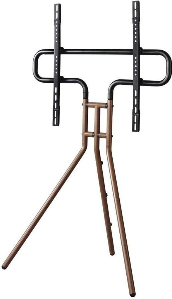 HAMA TV-Stand "Staffelei-Design", 191 cm (75"), Höhe variabel, Holzoptik Walnuss (00220872)