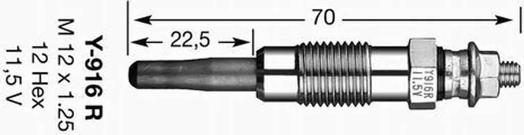 Finis les problèmes de démarrage diesel : bougie NGK 2785 Mercedes W202