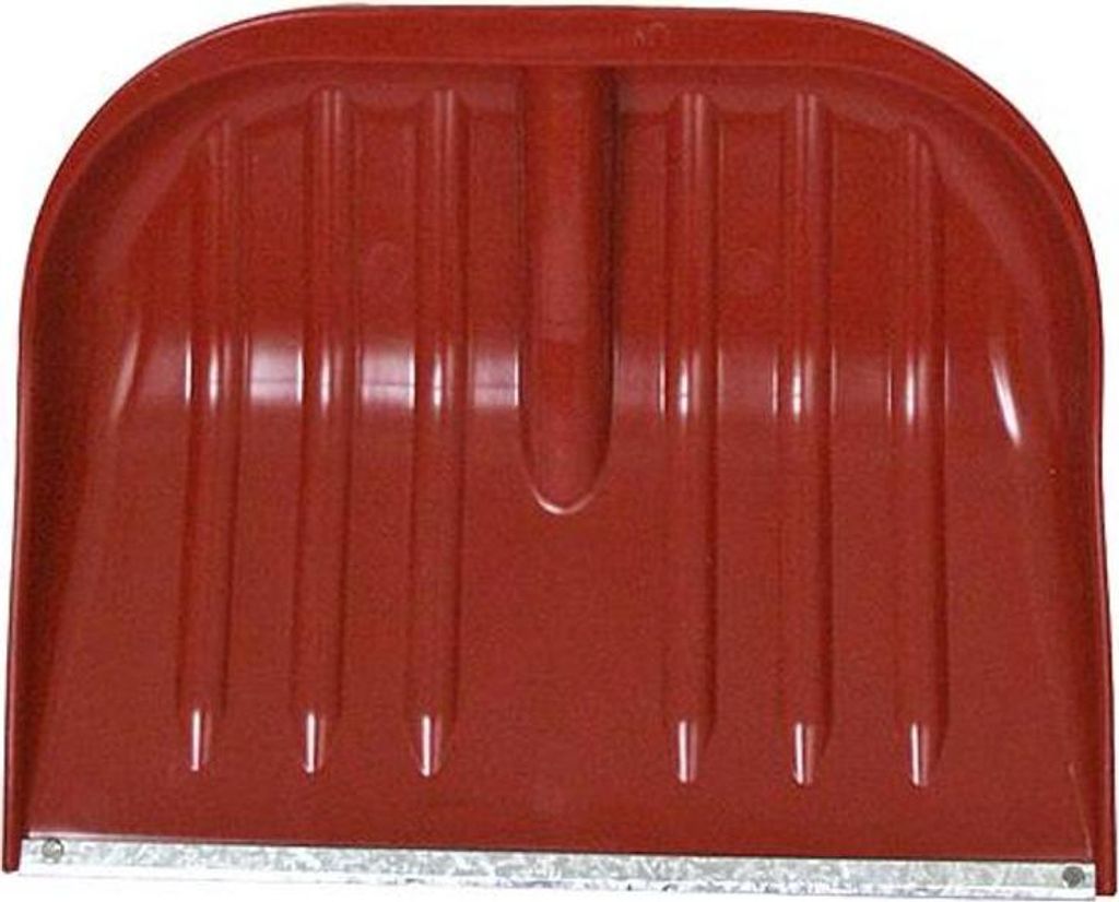 Schneeschieber Snowman D, 470x370 mm, Schneeschaufel, PVC, ohne Stiel, Farbmix