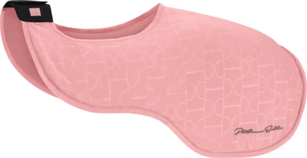 Eskadron Platinum Ausreitdecke " FLEECE STAMP BIT " Größe - 155cm Farbe - soft rouge