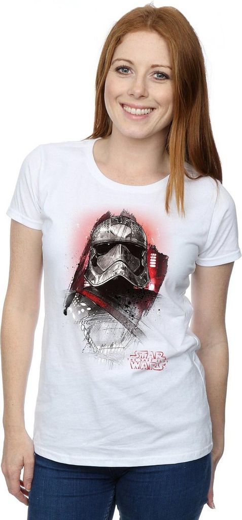 Star Wars - "The Last Jedi" T-Shirt für Damen BI42737 (M) Produktbild 