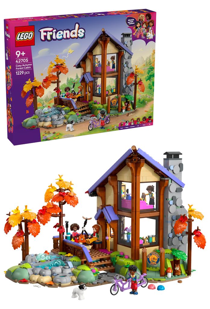 LEGO® Friends 42705 Baita nella foresta autunnale Immagine del prodotto 