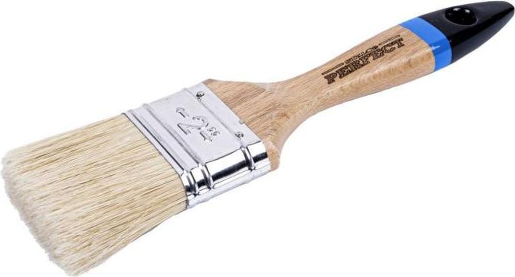 STALCO 2,5" Acryl Pinsel mit Buchenholzgriff