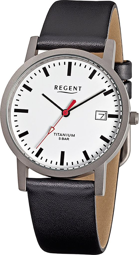 Regent 11190083 Titan-Armbanduhr für Damen und Herren