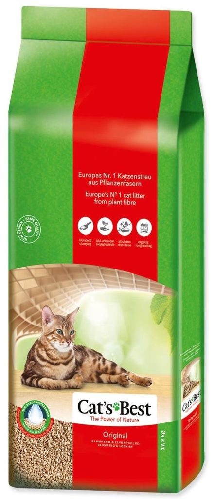 Kočkolit Cats Best Original 40l/17,2kg Obrázek produktu 