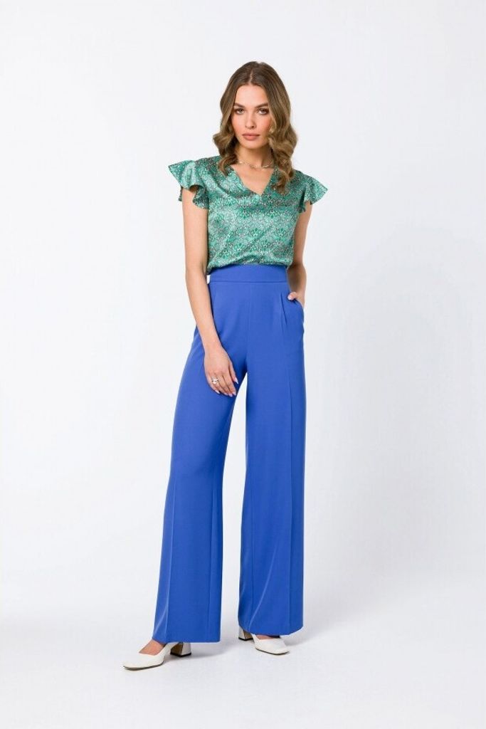 Stylove Damen-Culottes Movien S331 himmelblau M