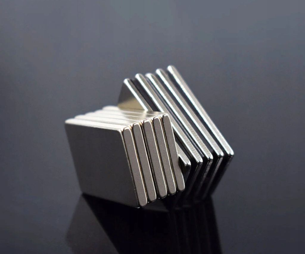 Verk Silný neodymový magnet 10x5x1,5mm 10 ks Obrázek produktu 3