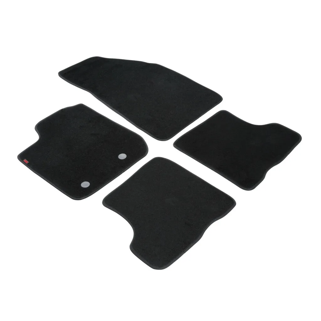 Tapis sur mesure Dacia Duster 2 (02/18-05/24) - Set de 4 pièces Noir