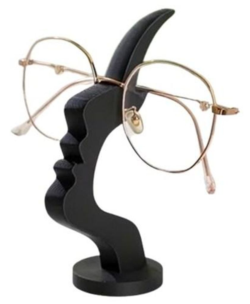 GKA Brillenhalter Brillenständer Gesicht Schwarz elegante Produktbild 