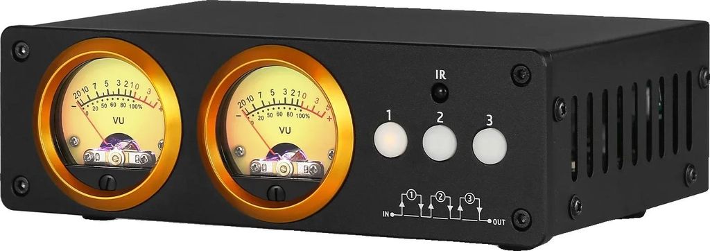 Sélecteur audio, sortie 3 en 1, télécommande Image du produit 