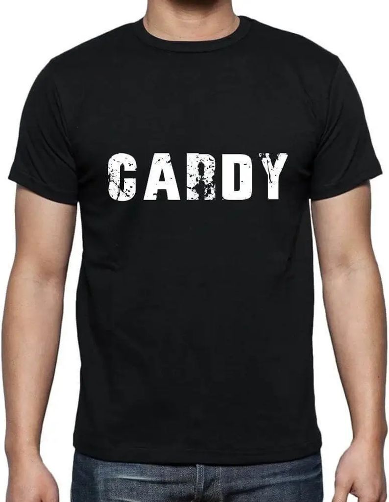 Herren Grafik T-Shirt Cardy Öko-Verantwortlich Vintage Jahrgang Kurzarm Lustige Druck Geburtstag Geschenk Mann