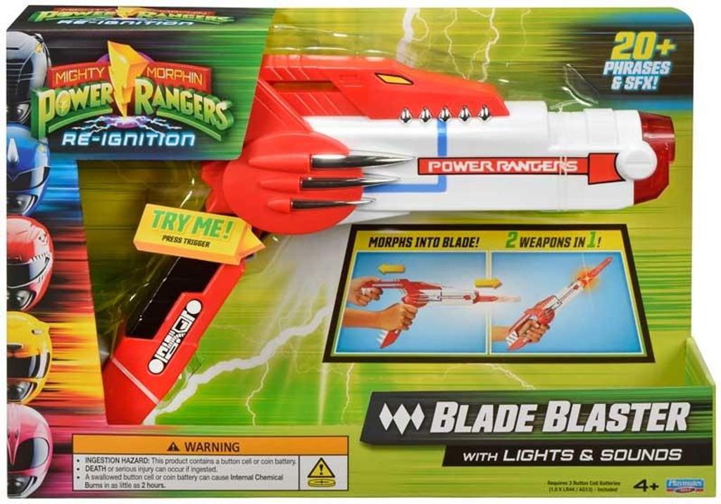 Power Rangers Re-Ignition Blade Blaster se světly a zvuky Obrázek produktu 