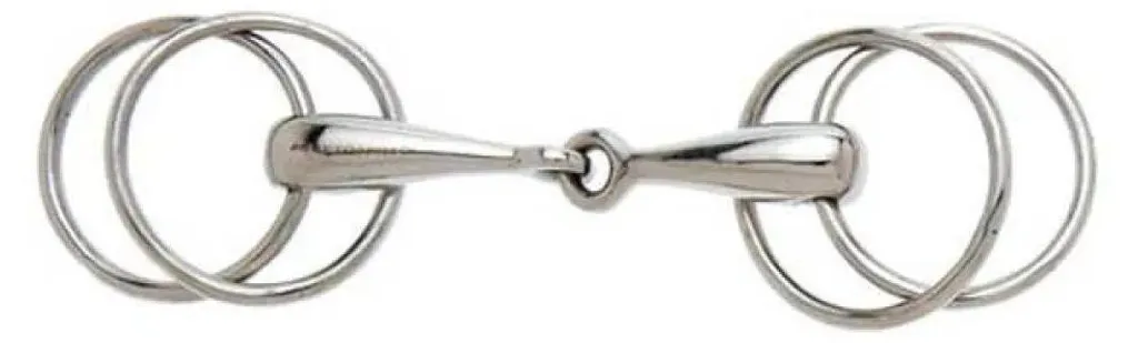 Mors Sefton pour Attelage Liverpool Argent 13,5 cm - Idéal Concours