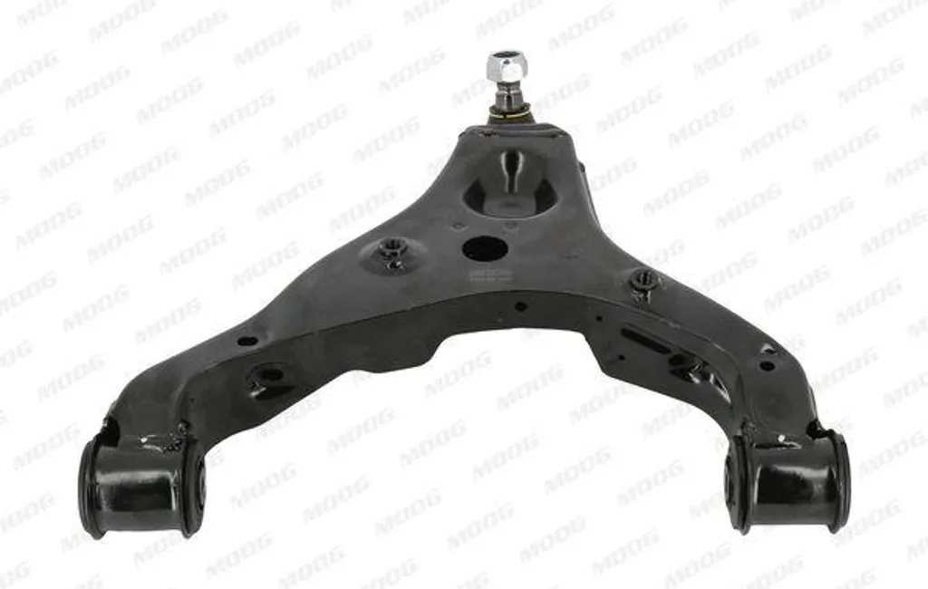 Bras de suspension robuste MOOG ME-WP-4950 avec silentblocs renforcés