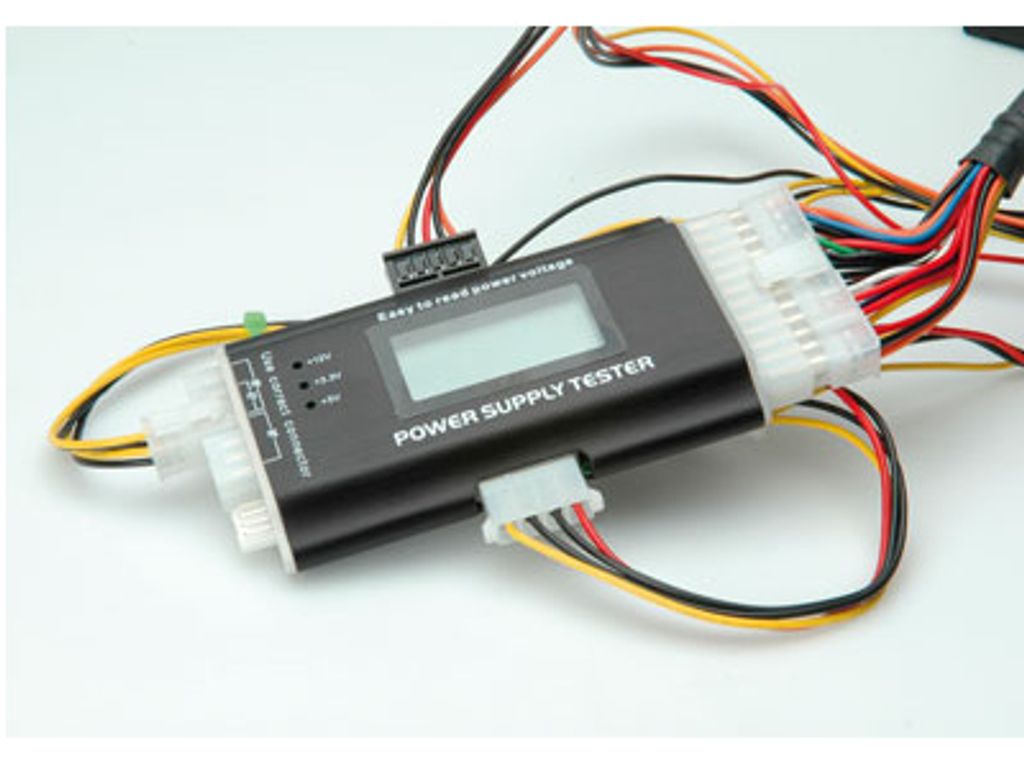 Netzteiltester mit Display