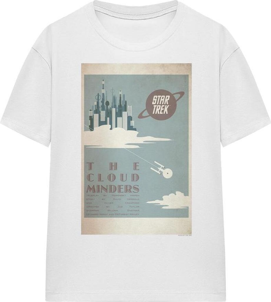 Star Trek - "The Original Series Episode 76" T-Shirt für Herren/Damen Uni TV16792 (XL) (Weiß)