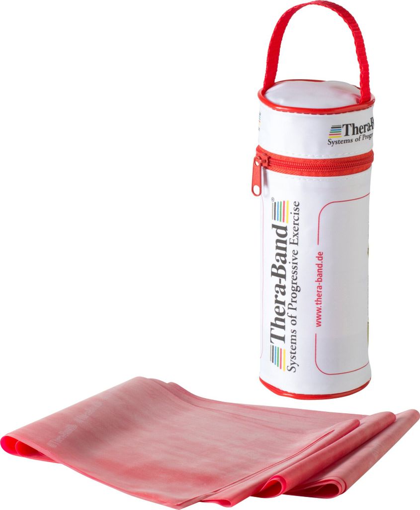 THERA-BAND THERABAND ÜBUNGSBAND IN RV-TASCHE 2 mittel Zdjęcie produktu 