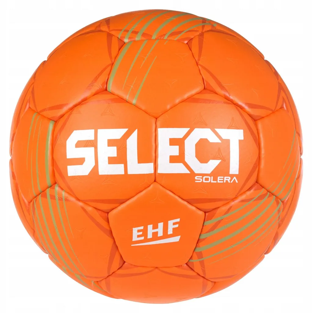 Ballon Handball Solera EHF MR2406 Taille 3 Orange avec Grip Haute Qualité