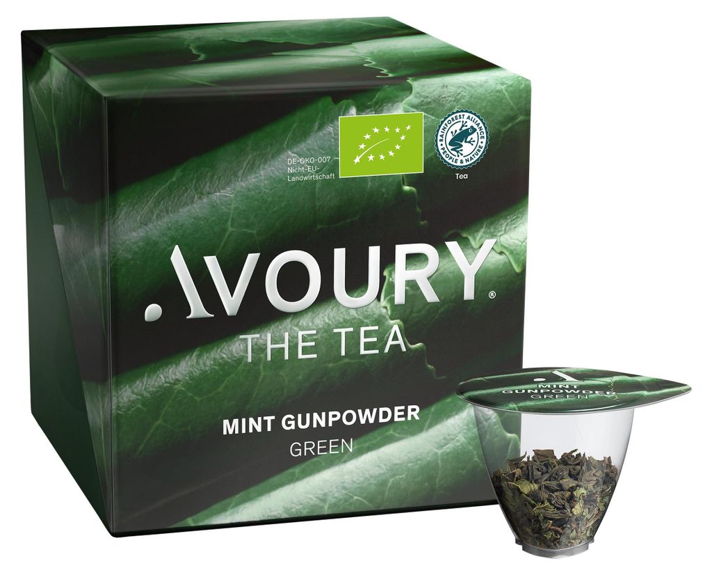 Avoury Green Tea  | MINT GUNPOWDER  |  Tee-Kapseln: Grüntee Produktbild 