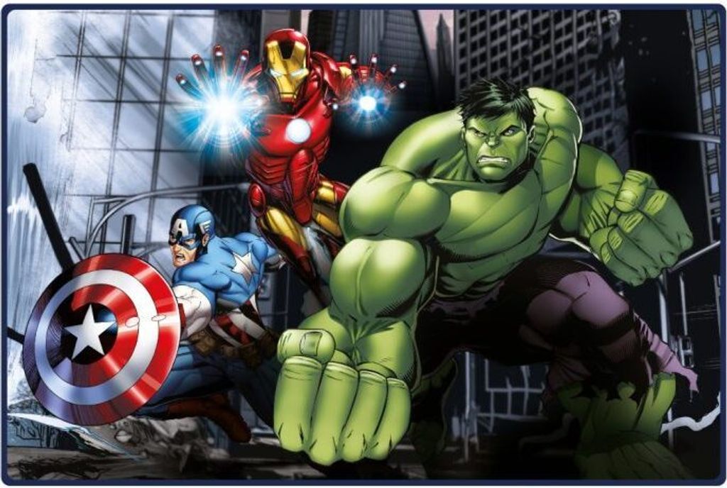 Avengers Kinderteppich 80x120 cm – Rutschfest & waschbar Produktbild 