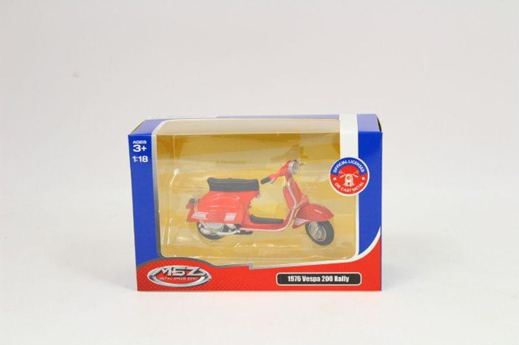 Modell MSZ 1:18 1976 Vespa200Rally czer M-322 33228 Produktbild 