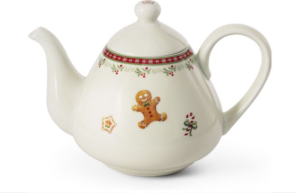 Kaffee-/Teekanne, Weihnachtsporzellan, Lebkuchen, 1,20 l, Leander