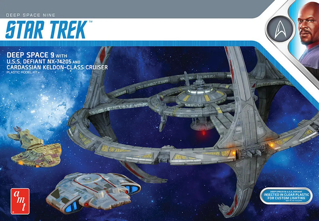 Maquette Star Trek Deep Space Nine AMT1245 kit complet sans manque
