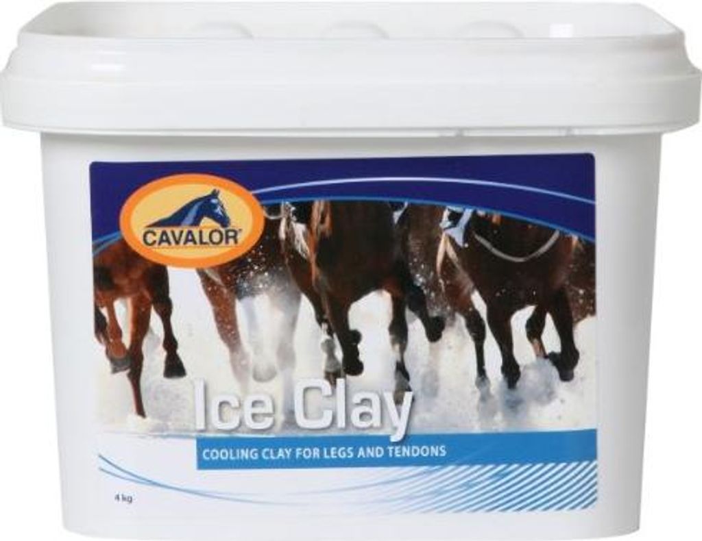 Cavalor Ice Clay natürlicher Lehm 4 kg, Größe:500ml