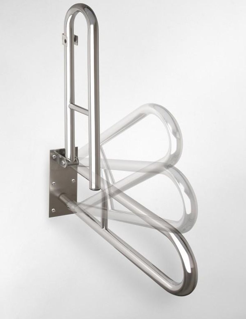 Barre d'appui relevable en forme U HELP blanc Image du produit 