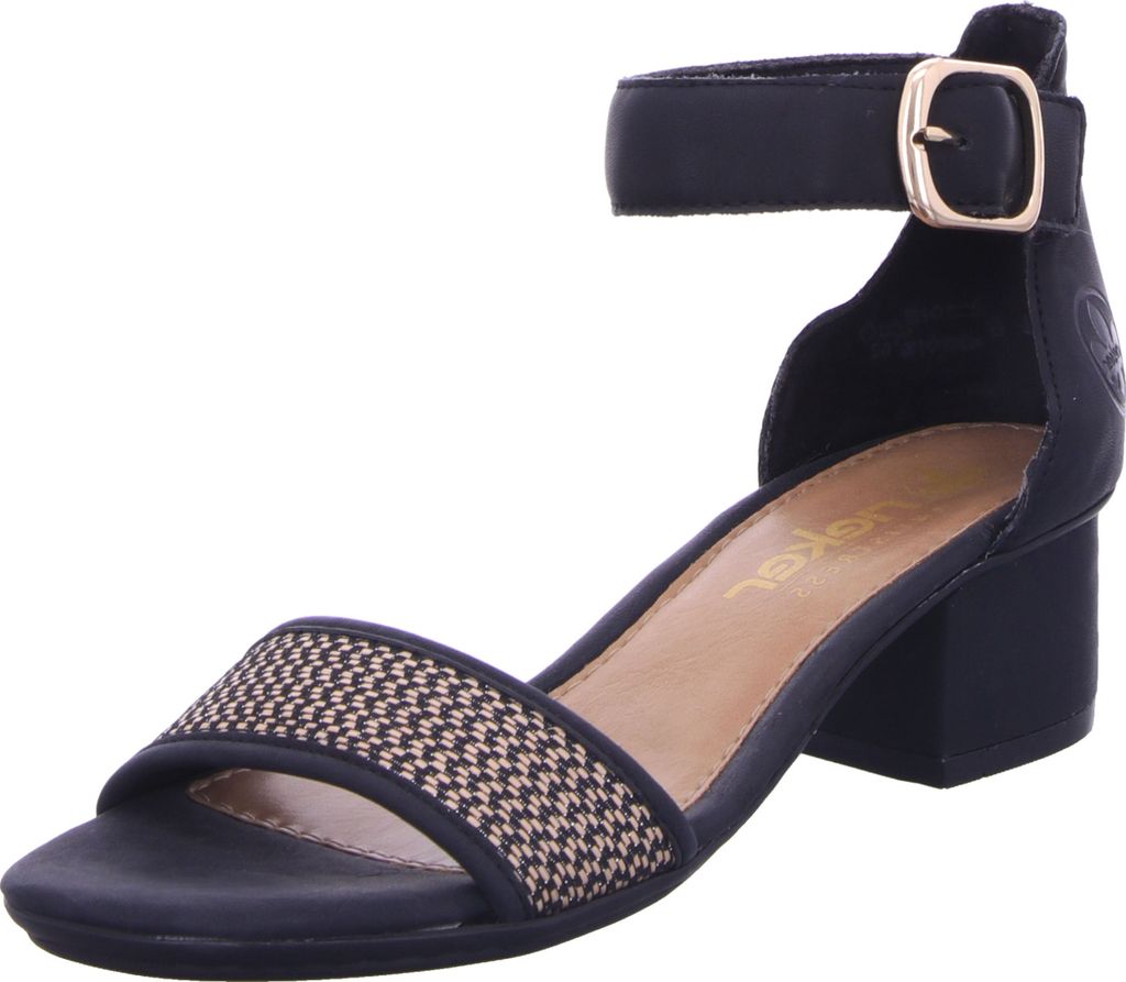 Rieker Sandalen Damen 31393836373231 Schwarz 40 EU