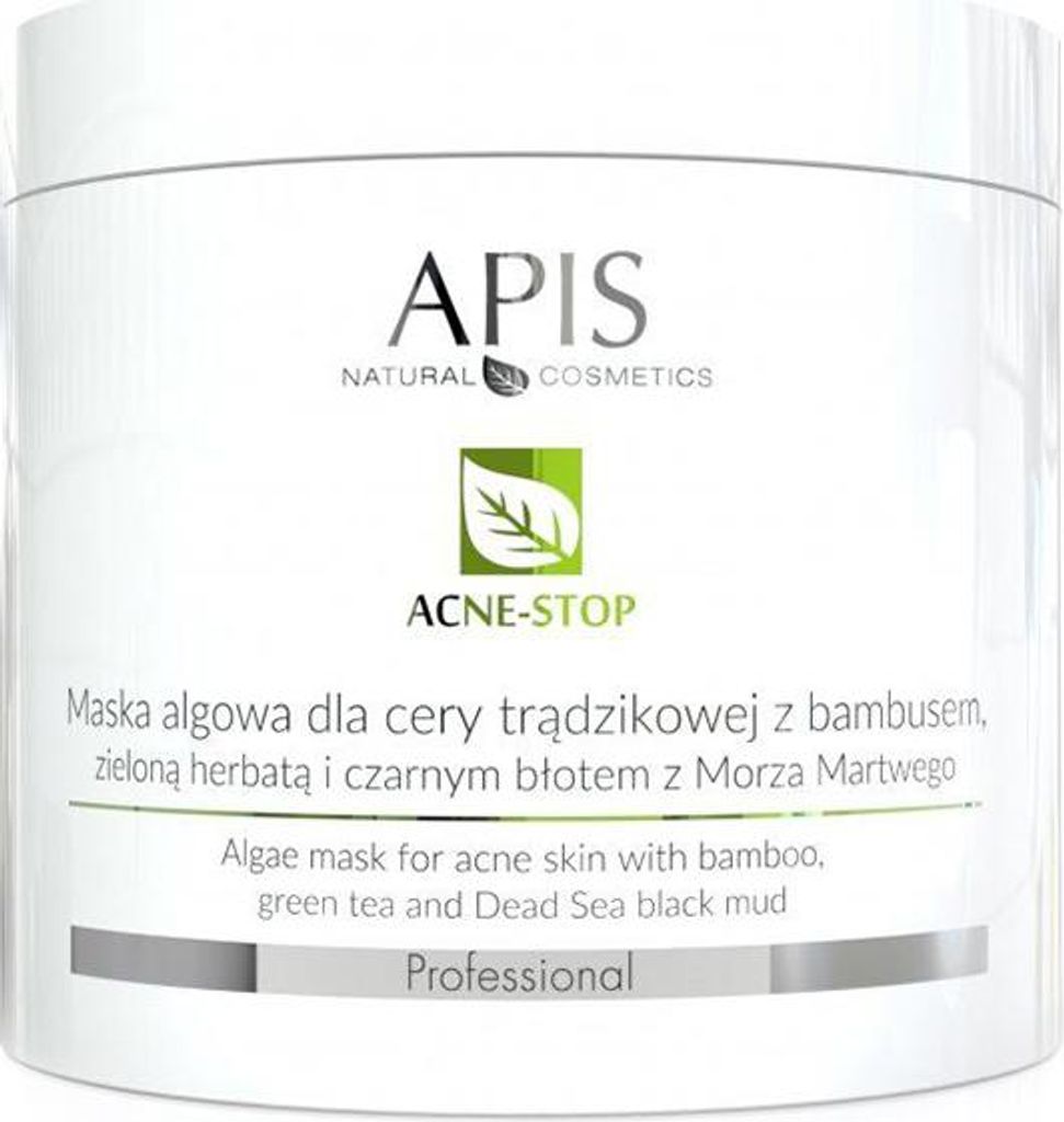 APIS Acne-Stop Algenmaske für zu Akne neigende Haut 200 g