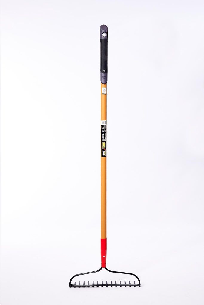 CAT J17-250, Zahradní hrábě, Černá, Žlutá, Kov, Žlutá, 137 Obrázek produktu 