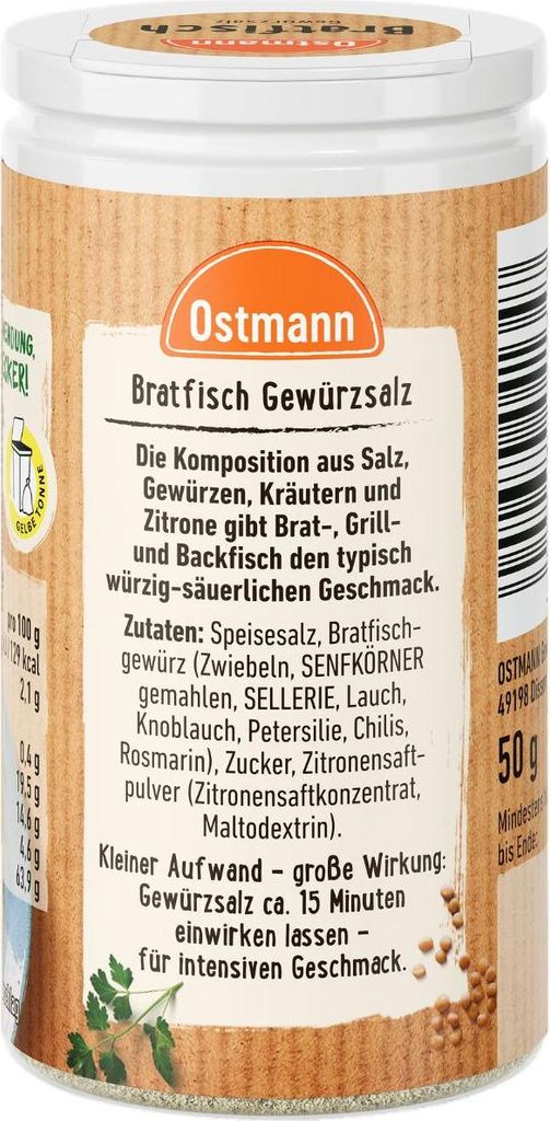 Bratfisch Gewürzsalz Produktbild 